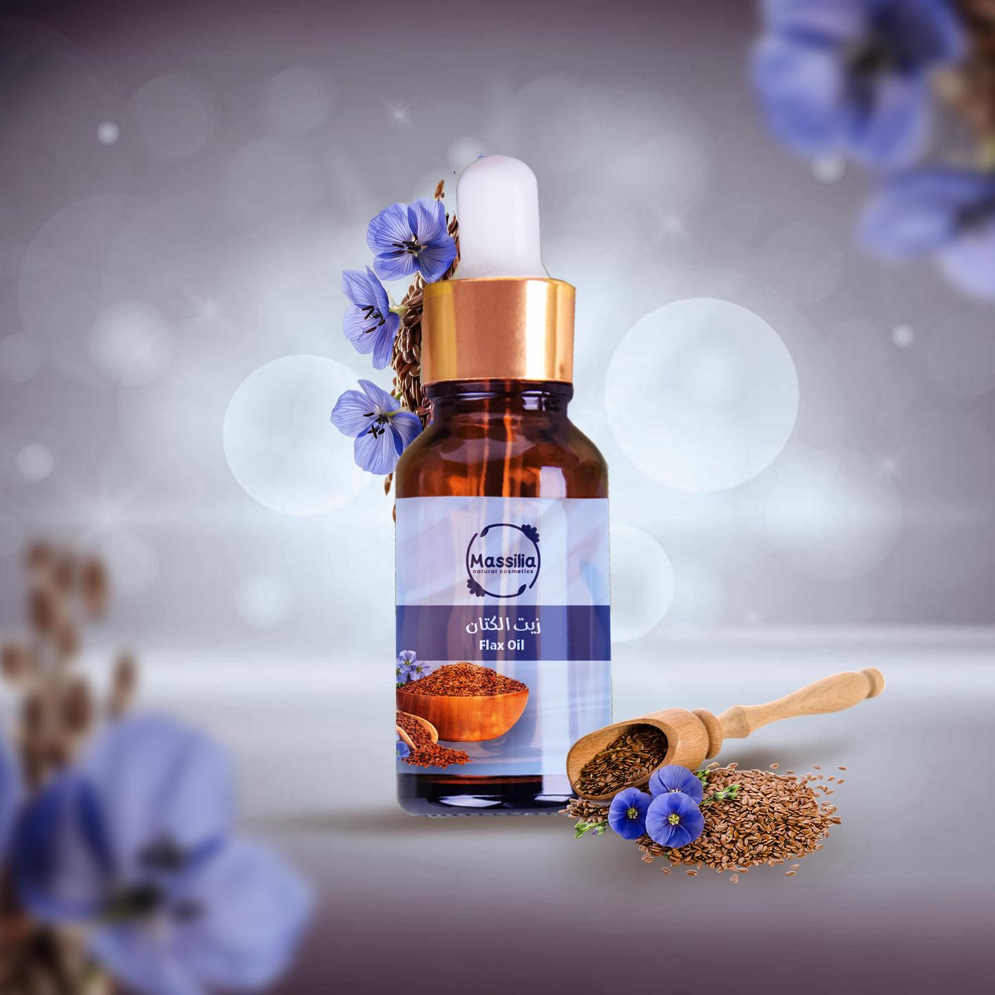 زيت بذور الكتان